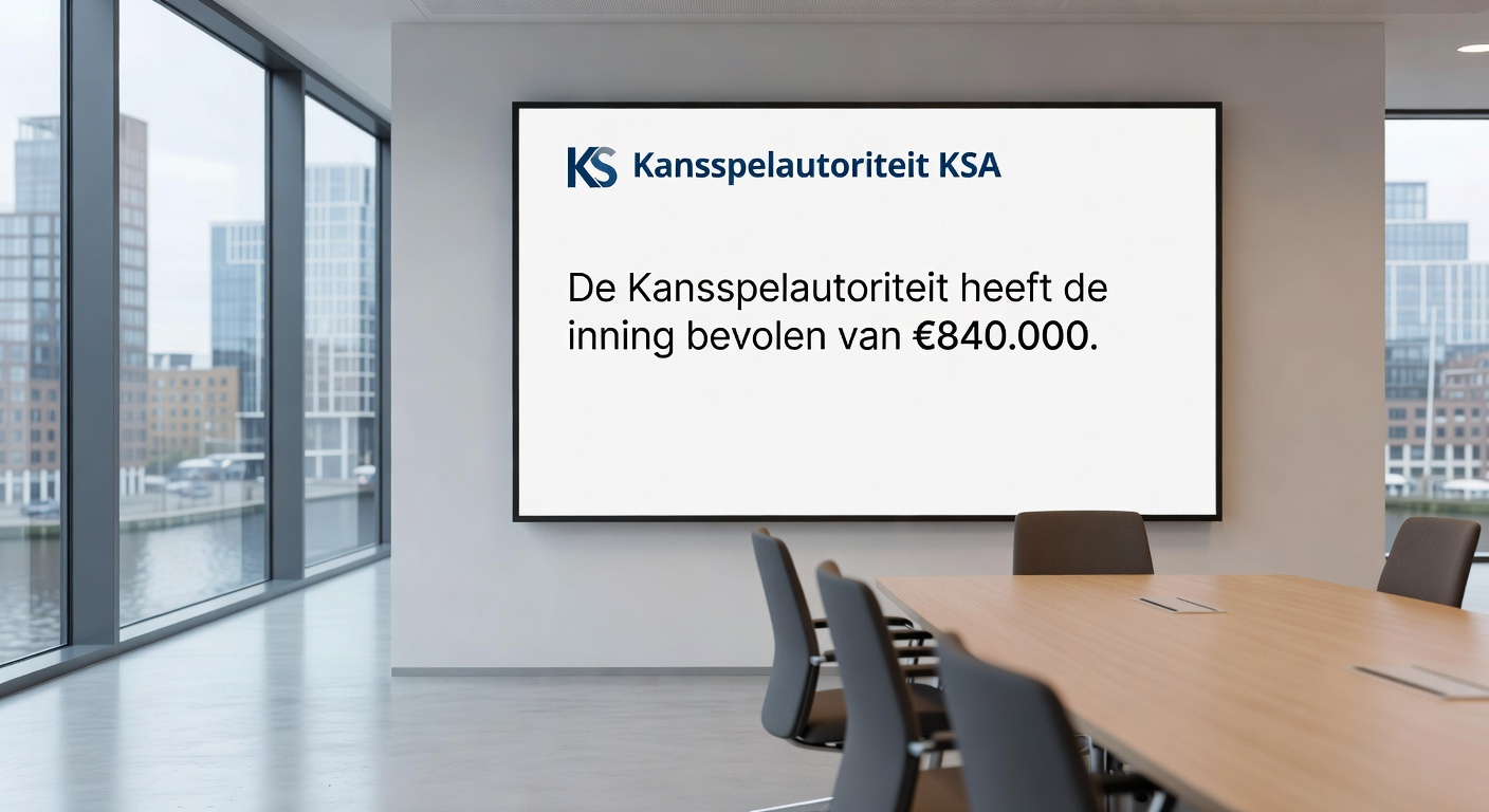 Illustratie van KSA-handhaving met focus op sportsponsoring en verwijderde links op internationale sites zoals PDC.tv