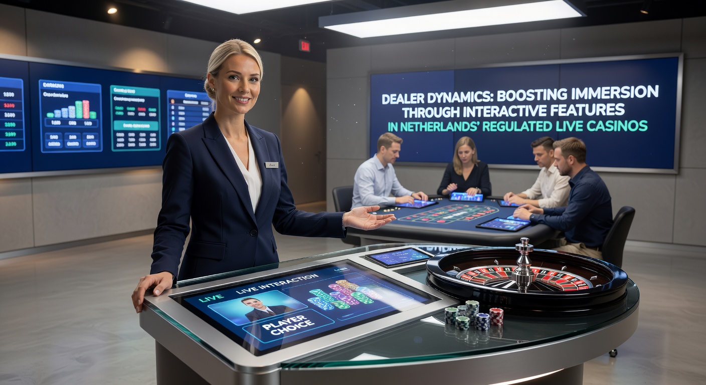 Technische setup van een live casino studio met meerdere camera's, OCR-software en dealerconsole voor interactieve spelsessies