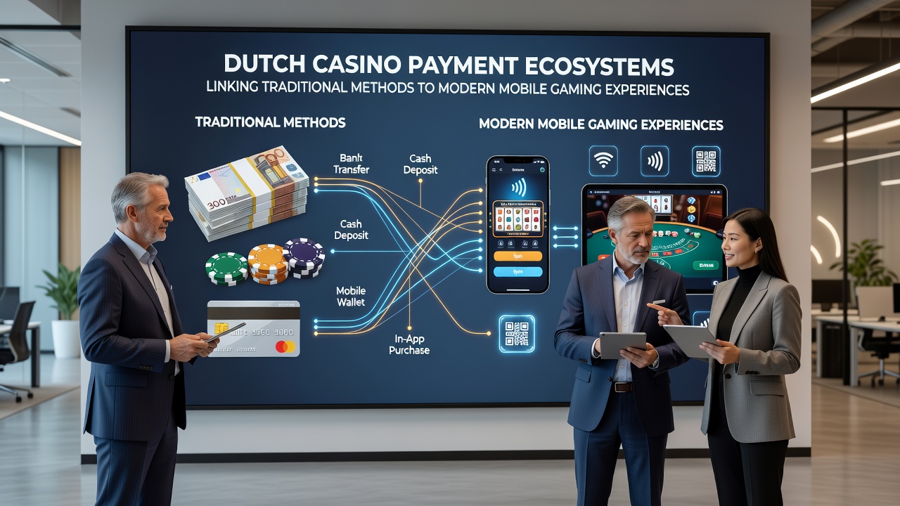 Mobiele casino-app met realtime betalingen en integratie van traditionele bankmethoden