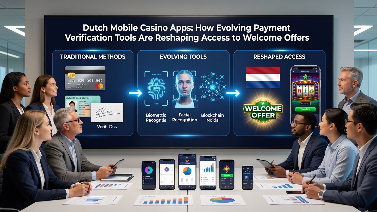 Gebruikersinterface van een Nederlandse mobiele casino app met bonusclaim en verificatiestatus