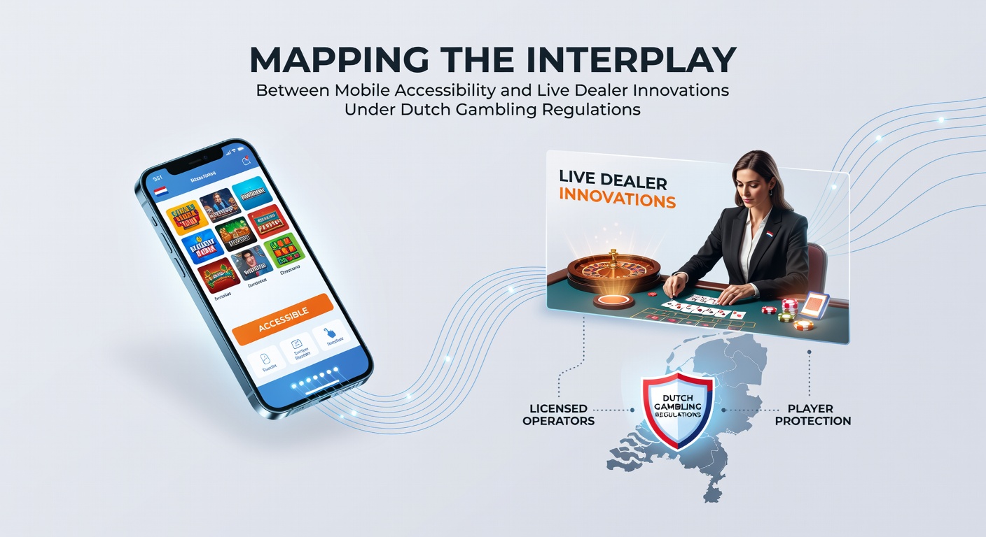 Mobiele interface van een live dealer tafel met Nederlandse spelers in een gereguleerde omgeving