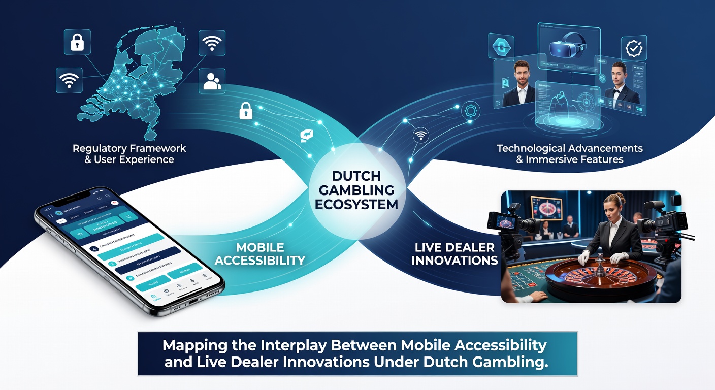Live dealer setup met mobiele toegankelijkheidsfuncties onder Nederlandse regulering